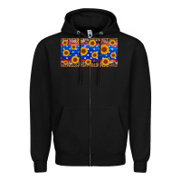 Black armed forces day sunflower Zipper Hoodie - Artiststas