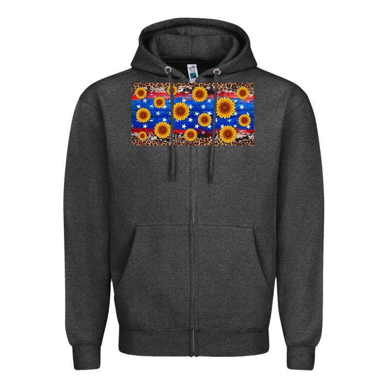 Armed Forces Day Sunflower Zipper Hoodie by Artiststas | Teevron