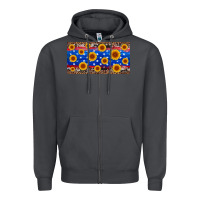Smoke armed forces day sunflower Zipper Hoodie - Artiststas