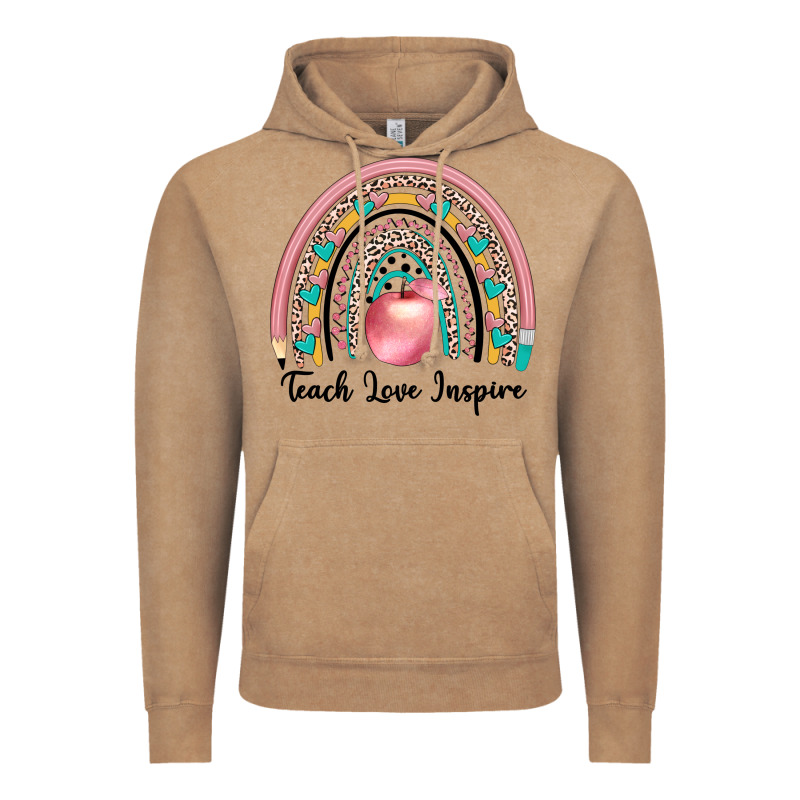 Teach Love Inspire Vintage Hoodie by JahusDesignShop | Teevron