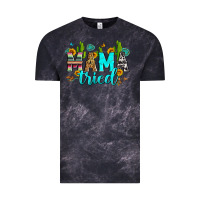 Cloud Black mama tried Vintage Tee - Zillion Design Studio