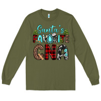 Army Green santas favorite cna Long Sleeve Tee - JahusDesignShop