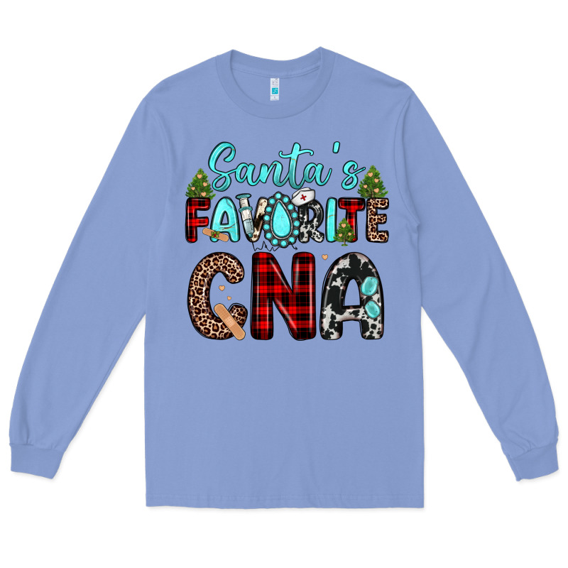 Santas Favorite Cna Long Sleeve Tee by JahusDesignShop | Teevron
