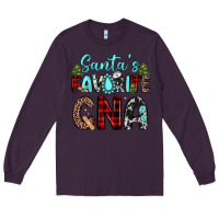 Plum santas favorite cna Long Sleeve Tee - JahusDesignShop