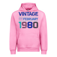 Fuchsia Pink Vintage February 1980 Urban Hoodie - Bettercallsaul