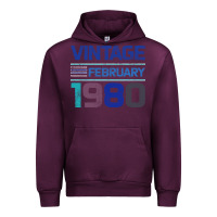 Mauve Wine Vintage February 1980 Urban Hoodie - Bettercallsaul