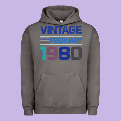 Vintage February 1980 Urban Hoodie Designed By Bettercallsaul