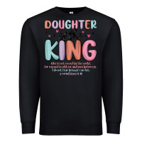 Black doughter of the king malia Premium Sweatshirt - MaliasSmallBusiness