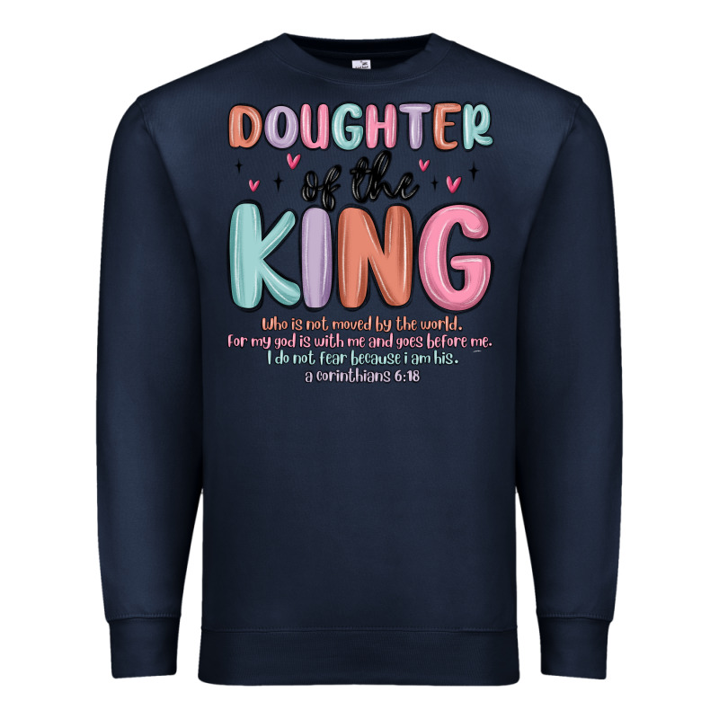Doughter Of The King Malia Premium Sweatshirt by MaliasSmallBusiness | Teevron