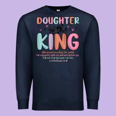 Doughter Of The King Malia Premium Sweatshirt Designed By Maliassmallbusiness