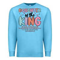 Ocean Blue doughter of the king malia Premium Sweatshirt - MaliasSmallBusiness