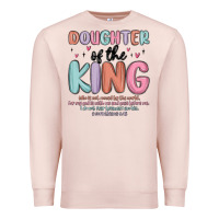 Pale Pink doughter of the king malia Premium Sweatshirt - MaliasSmallBusiness