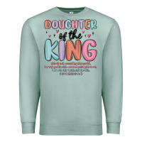 Seafoam doughter of the king malia Premium Sweatshirt - MaliasSmallBusiness