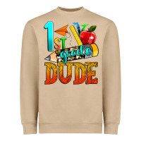 Mushroom 1st grade dude Heavyweight Sweatshirt - texasbilliewilder