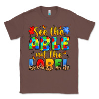 Chestnut see the able not the label Classic Tee - JahusDesignShop