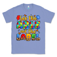 Colony Blue see the able not the label Classic Tee - JahusDesignShop