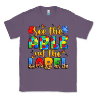 Lavender see the able not the label Classic Tee - JahusDesignShop