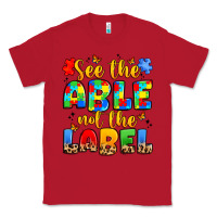 Red see the able not the label Classic Tee - JahusDesignShop
