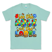 Seafoam see the able not the label Classic Tee - JahusDesignShop