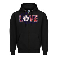 Black soccer love of the game Zipper Hoodie - JahusDesignShop