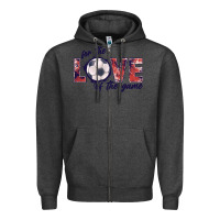 Charcoal Heather soccer love of the game Zipper Hoodie - JahusDesignShop