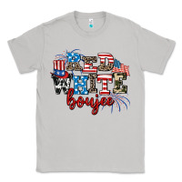 Moon Dust Red whıte boujee Classic Tee - AdoDesignShop