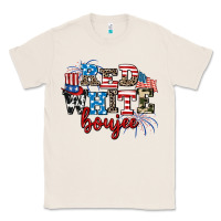 Natural Red whıte boujee Classic Tee - AdoDesignShop