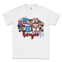 White Red whıte boujee Classic Tee - AdoDesignShop