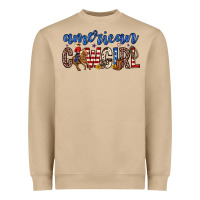 Mushroom american cowgirl Heavyweight Sweatshirt - Zillion Design Studio