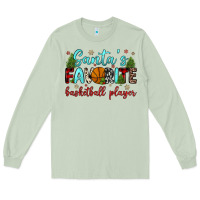 Matcha santa s favorite basketball player Long Sleeve Tee - JahusDesignShop