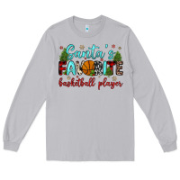 Moon Dust santa s favorite basketball player Long Sleeve Tee - JahusDesignShop