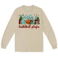 Mushroom santa s favorite basketball player Long Sleeve Tee - JahusDesignShop