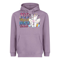 Lavender 100 magical days of school Heavyweight Hoodie - MaliasSmallBusiness