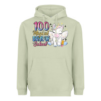 Matcha 100 magical days of school Heavyweight Hoodie - MaliasSmallBusiness