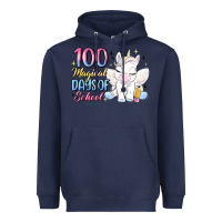 Navy 100 magical days of school Heavyweight Hoodie - MaliasSmallBusiness