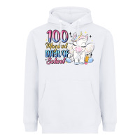 White 100 magical days of school Heavyweight Hoodie - MaliasSmallBusiness