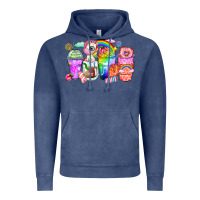 Vintage Denim unicorn coffee cups Vintage Hoodie - Zillion Design Studio