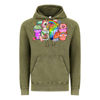 Vintage Olive unicorn coffee cups Vintage Hoodie - Zillion Design Studio