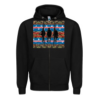 Black armed forces day soldier Zipper Hoodie - Artiststas