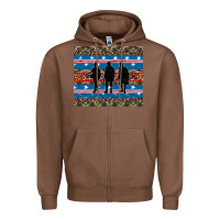 Chestnut armed forces day soldier Zipper Hoodie - Artiststas