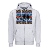 Heather Grey armed forces day soldier Zipper Hoodie - Artiststas