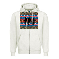 Oatmeal Heather armed forces day soldier Zipper Hoodie - Artiststas