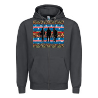 Smoke armed forces day soldier Zipper Hoodie - Artiststas