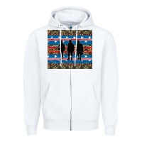 White armed forces day soldier Zipper Hoodie - Artiststas