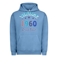 Pigment Pebble Blue Vintage 1960 Limited Edition Urban Hoodie - Bettercallsaul