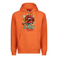 Carrot Western Boss Babe Cigar Lip Premium Hoodie - BundleAndBundleShop