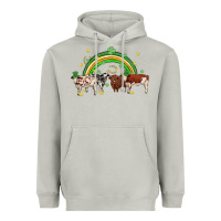 Moon Dust cow st patrick days Heavyweight Hoodie - MaliasSmallBusiness