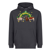 Smoke cow st patrick days Heavyweight Hoodie - MaliasSmallBusiness