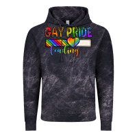 Cloud Black gay pride loading lgbtq Vintage Hoodie - texasbilliewilder