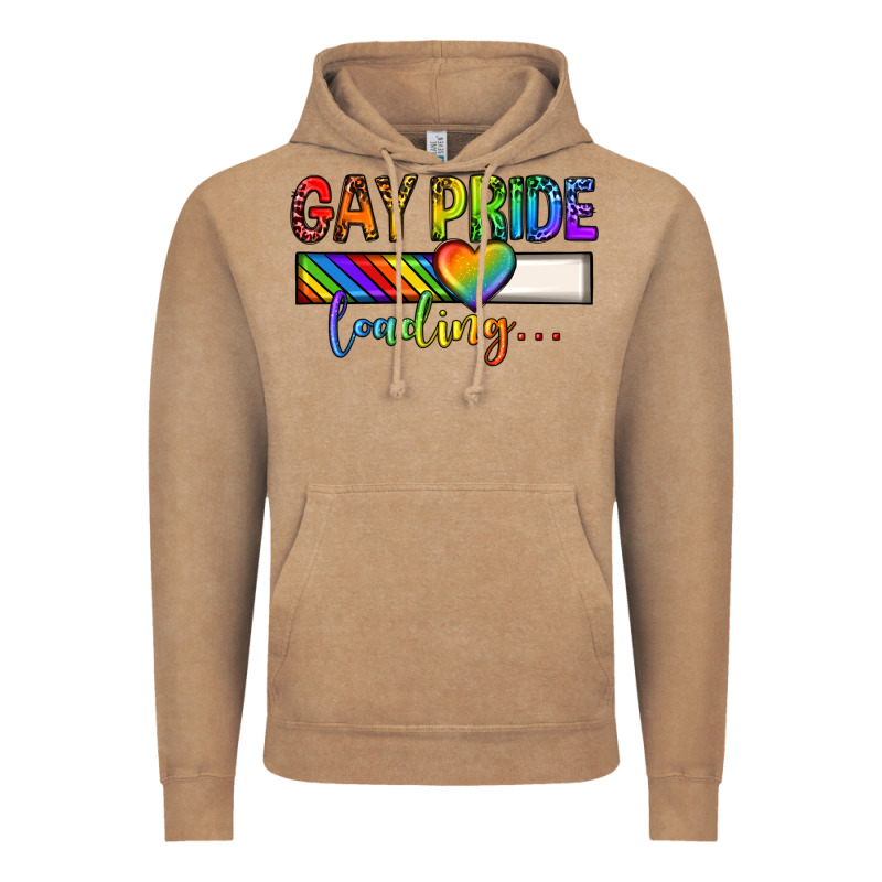 Gay Pride Loading Lgbtq Vintage Hoodie by texasbilliewilder | Teevron